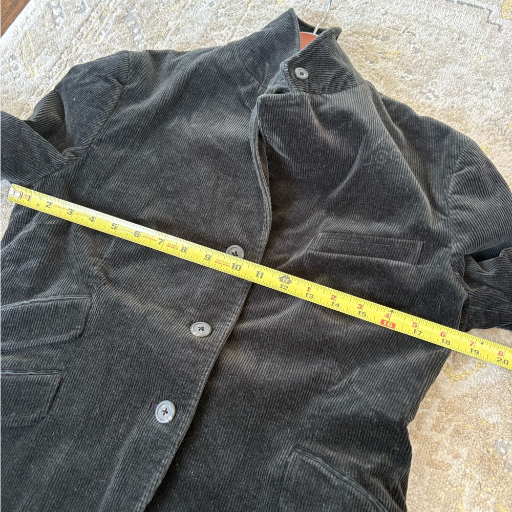 Ralph Lauren Blue Label Black Corduroy Blazer size 12 - Picture 7 of 11